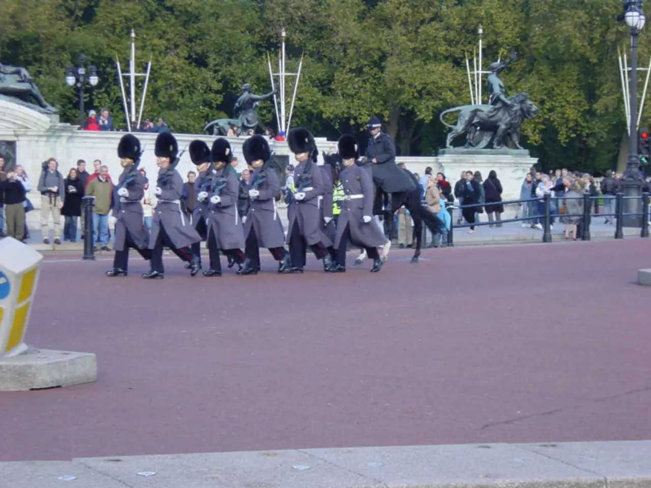 Military fanfare presented by the King's Troop Royal Horse Artillery in celebration of Her Majesty...