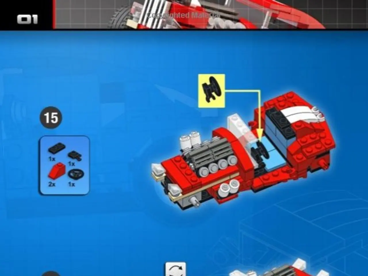 This is a graphical image of a toy. On the bottom of the image we can see some text.