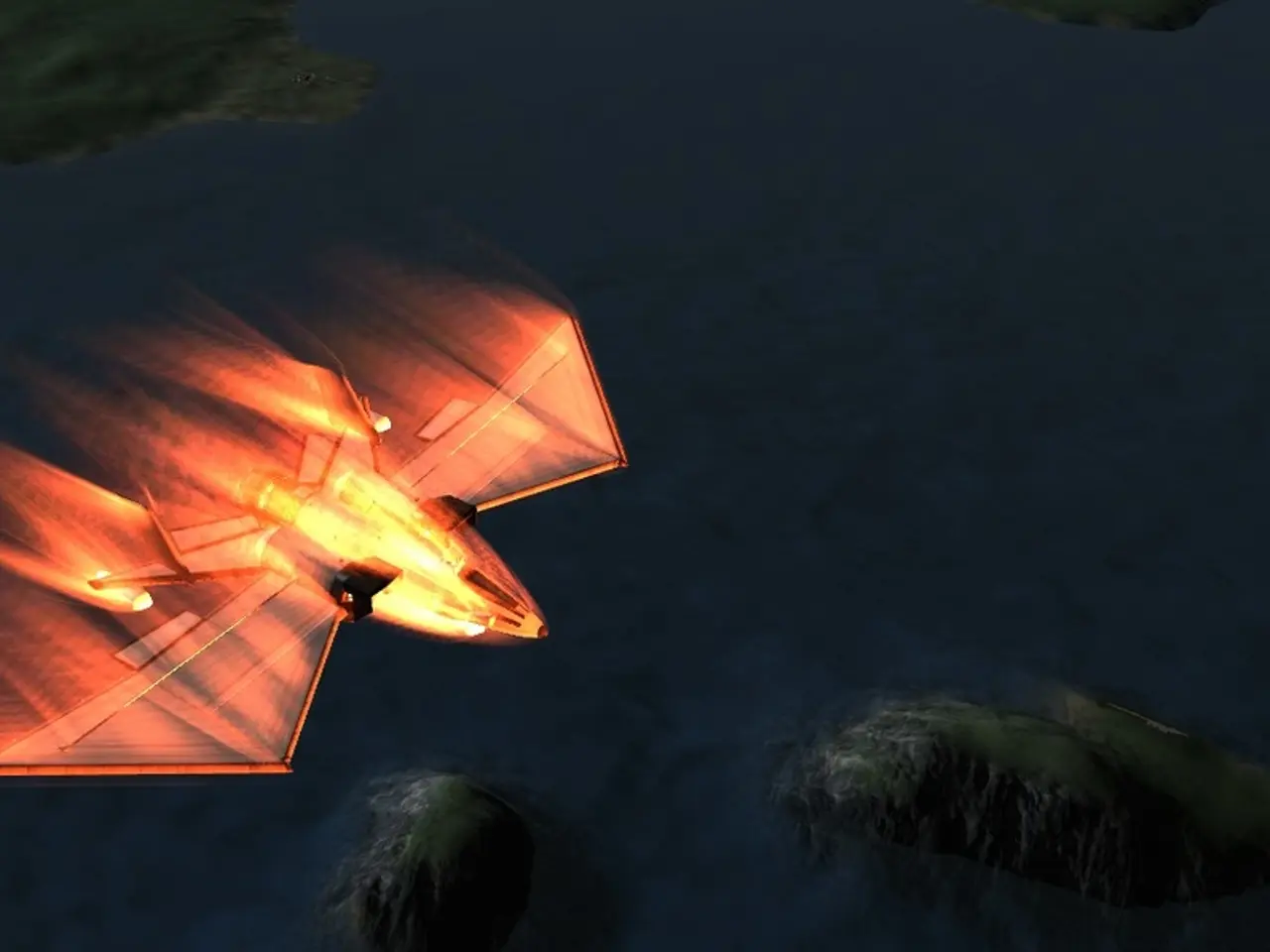 In this image can see an animated picture of an airplane.