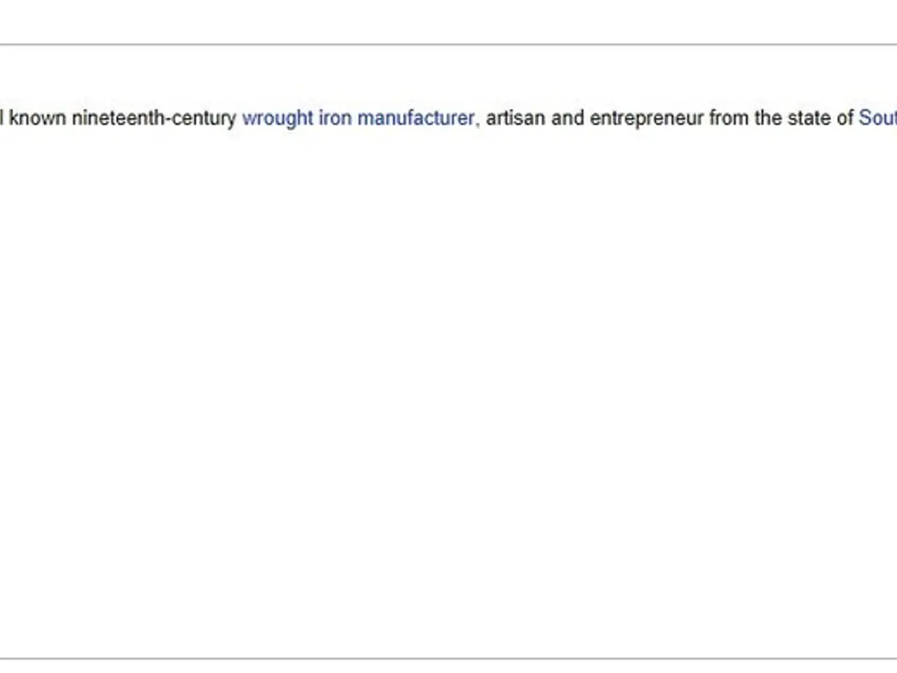 In the given picture, we can see an image of the person included with his biography and some text.