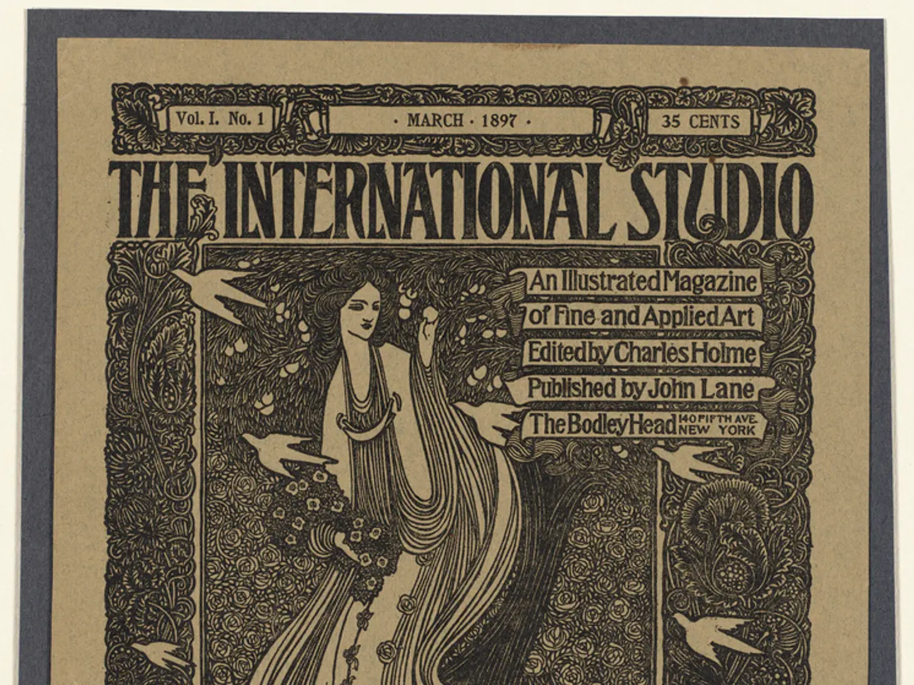 There is an art of a women as we can see in the middle of this image, and there is some text...