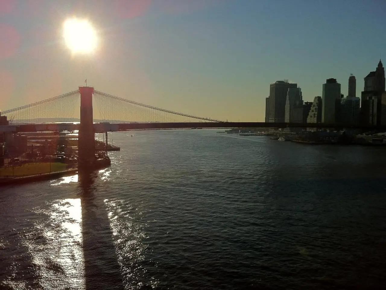 At the bottom of the picture, we see water and this water might be in the lake. On the left side,...