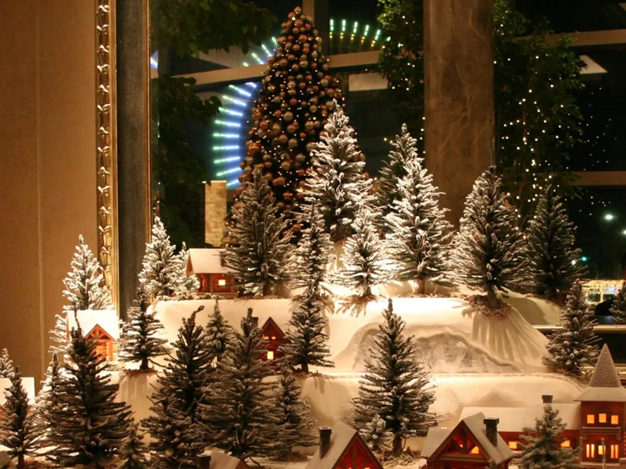 In this picture, we see the stepped table which is covered with the white sheet. On the table, we...