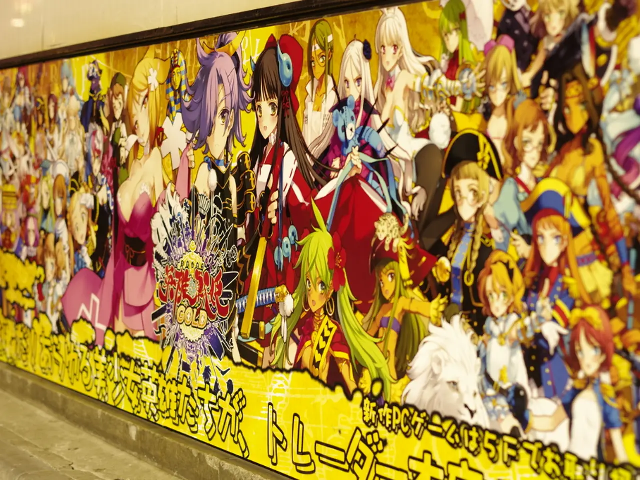 In this picture I can see the wall on which there is an art of cartoon characters and I see...