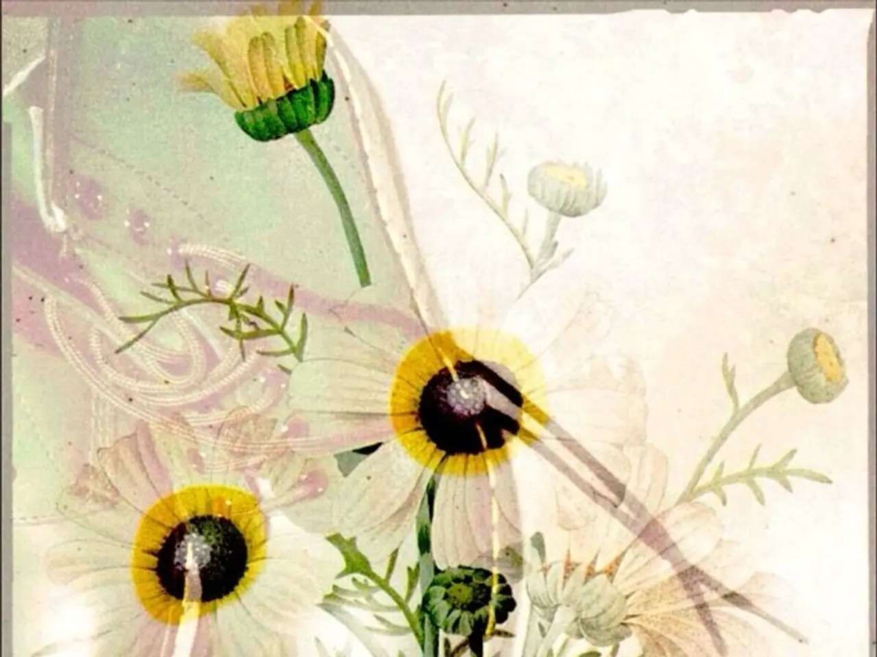 This image consists of flowers. They are in white and pink color. There is a picture of shoe in the...