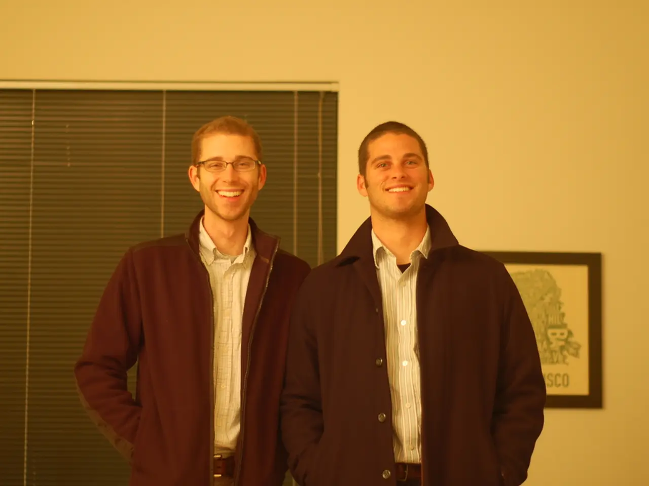 In this picture there is a man who is wearing jacket, shirt and trouser. Beside him there is...