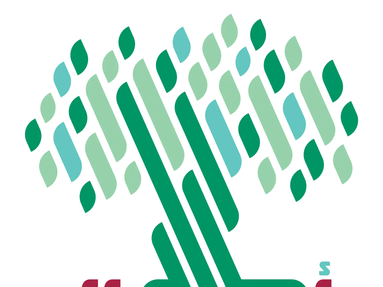 The image shows the logo of the Saudi Arabia Bank of Saudi Arabia, which consists of a white...