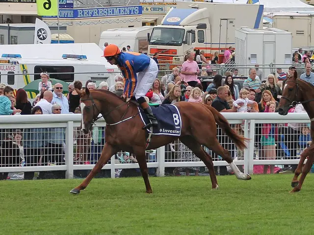 Zara Tindall Exhibits Equine Riding Proficiency, with Daughter Mia Offering Encouragement from the...