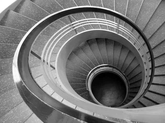 Town Hall features a staircase with insufficient railing due to safety concerns