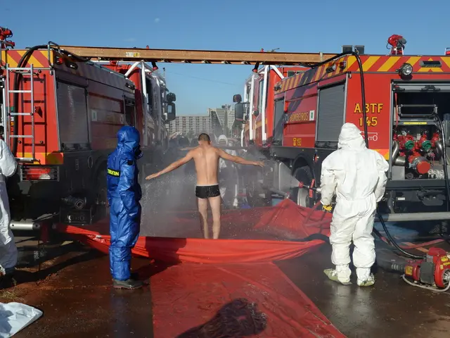 Persons on a Leash Rescued from Inaccessible Ground in FW Hannover