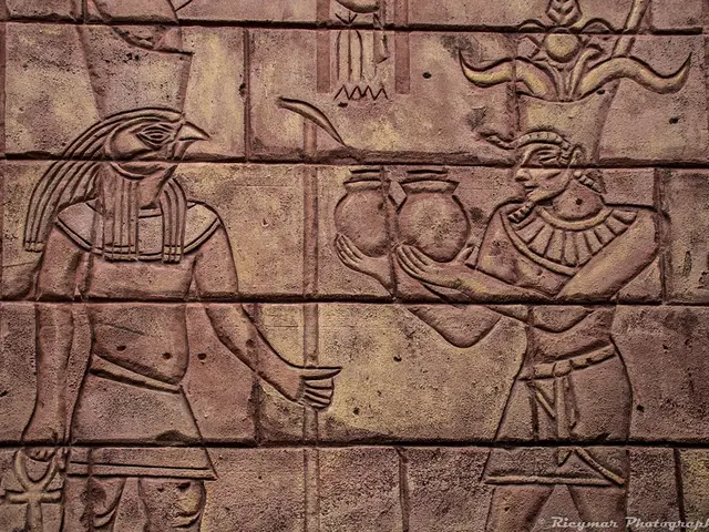 Princess from Japan tours archaeological exhibit, titled 'Golden Age', held in Ankara, Turkey.