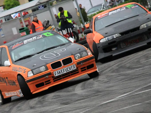 Competitor in an alleged street race loses control, resulting in traffic circle collision