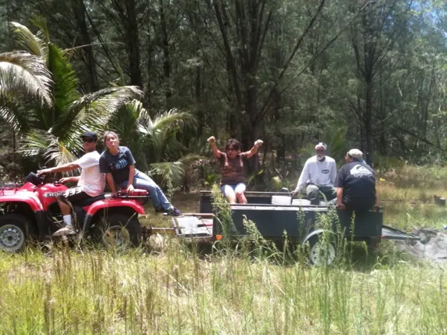 Tractor pulling events took center stage