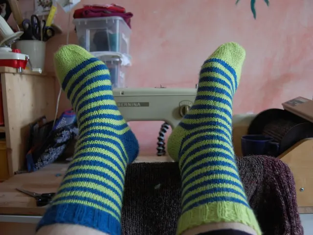 Celebrating victorious sewing sensation, Caz, crowned champion of The Great British Sewing Bee...