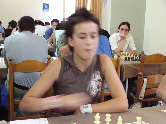 Leader Putin salutes his companion