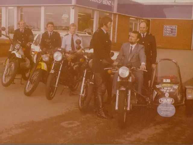 Police rescuestudent from motorcycle accident in Poland