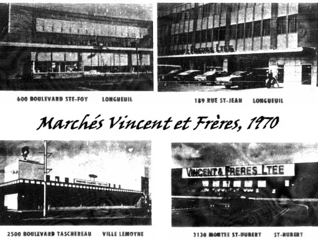 This is a collage image. This is a black and white image. In this picture we can see the buildings,...