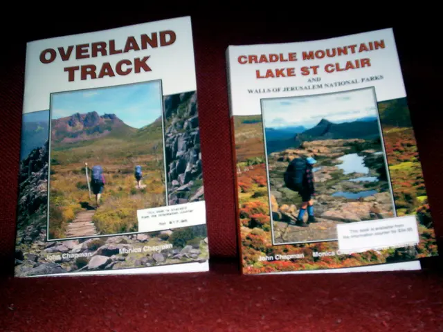 In this image there are two books one beside the other. On the book cover page we can see that...