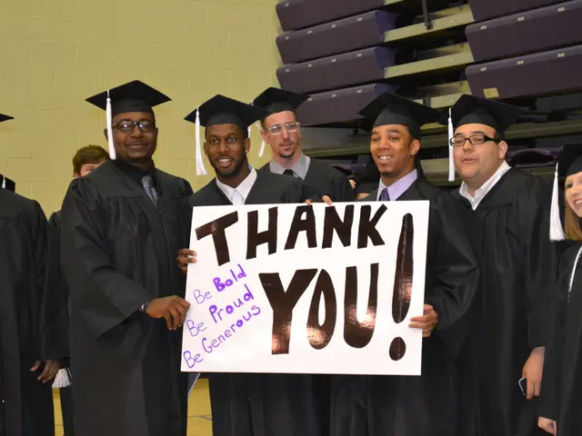 In this picture there are people those who are standing in series in the center of the image, by...