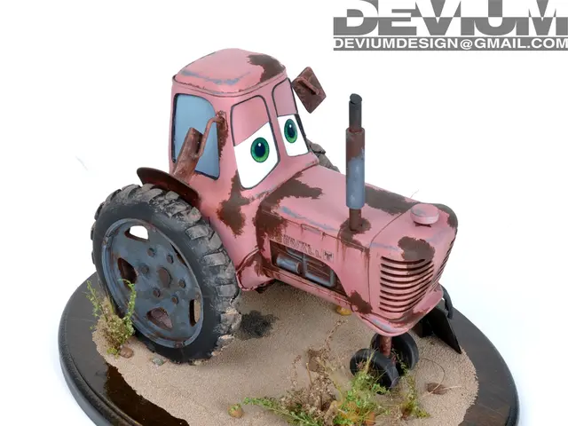 In this picture I can see the brown color surface on which there is sand and few plants and I see a...