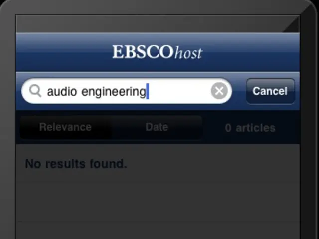 In this image we can see a mobile screen, on the screen we can see some alphabets and text.