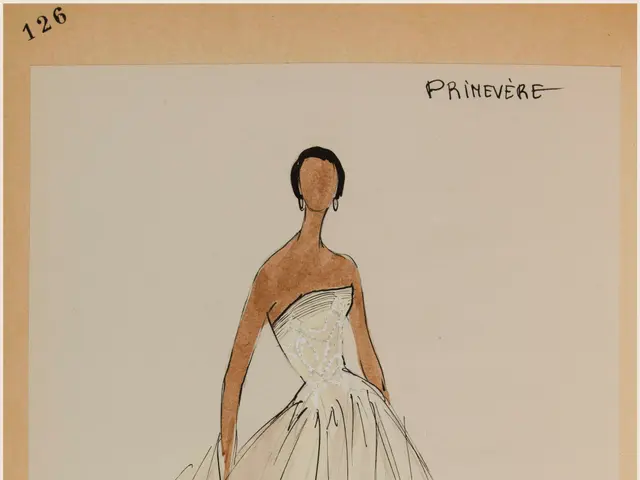 The image shows a drawing of a woman in a wedding dress, with the words "Princess Diana" written on...