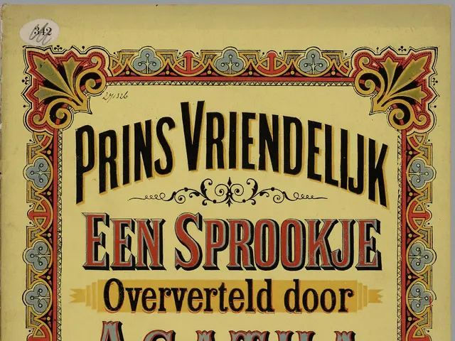 The image shows a book with the title "Prins Vriendelijk een Sprookje Oververteld Door Agatha"...