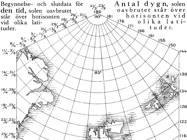The image shows a black and white map of the world with a line graph depicting the average...