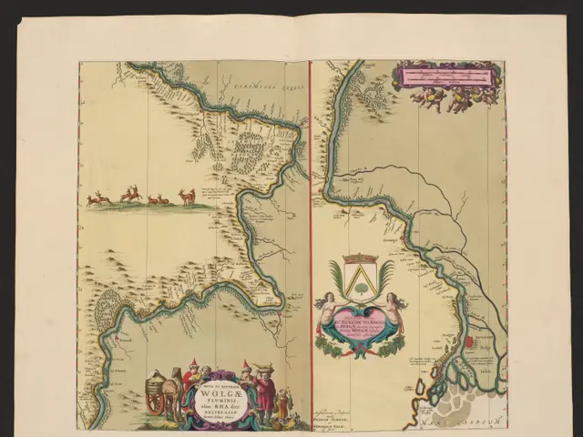 The image shows an open book with a map of the British Virgin Islands in the center, surrounded by...