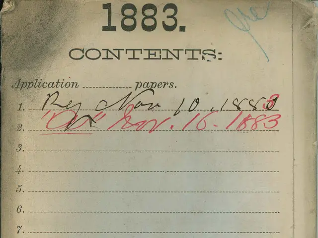 The image shows an old book with a list of items on it, which appears to be an improvement in...