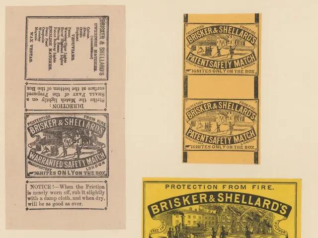 The image shows a paper with a few papers attached to it, each with text written on them. The text...