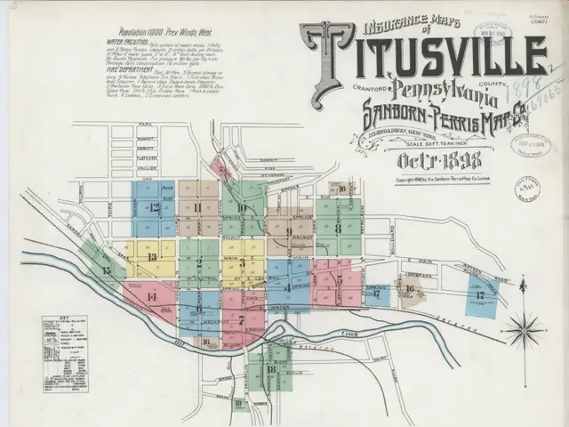 The image shows an old map of the city of Pittsburgh, Pennsylvania from 1838. It is a detailed map...