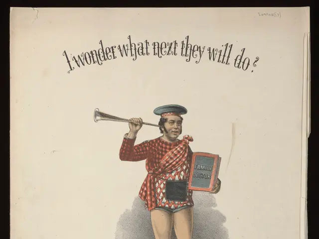 The image shows a person standing and holding a musical instrument, with the words "The Great...
