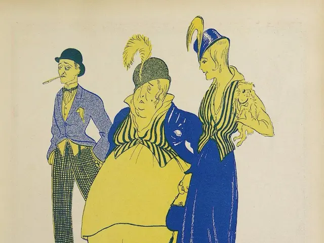 The image shows a poster advertising a concert in Berlin, Germany. It features a group of people...