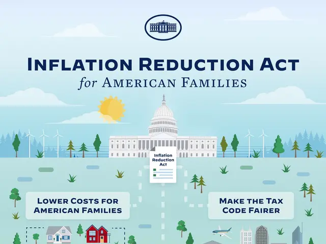 The image shows a poster with text and images of buildings, trees, vehicles, and windmills, with a...