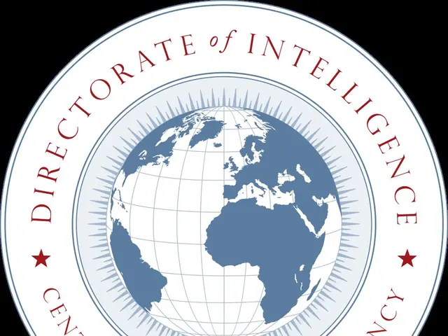 The image shows the logo of the Directorate of Intelligence Central Intelligence Agency, which...
