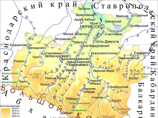 The image shows a poster with a map of Ukraine, featuring text, numbers, and borders. The map is...