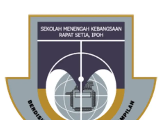 The image shows the logo of the Indonesian Institute of Technology, which consists of a shield with...