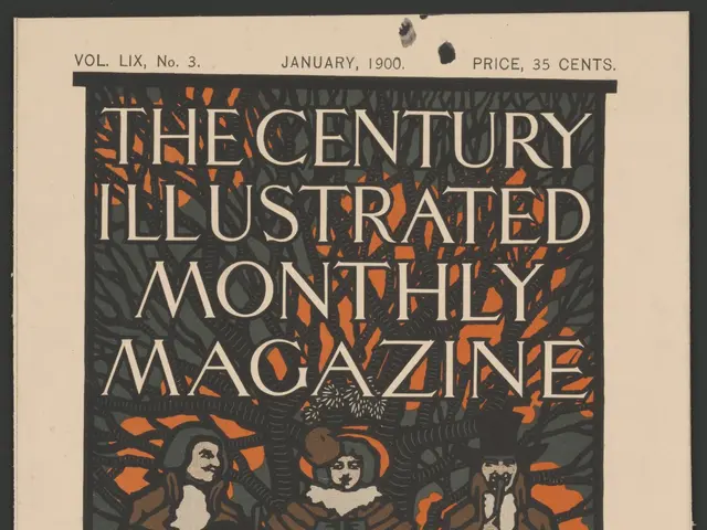 The image shows a poster with a black background featuring a few people and text that reads "The...