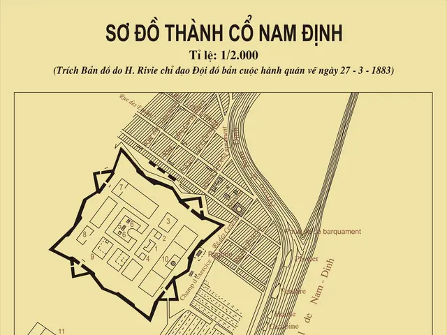 The image shows a poster with a map of the city of Ho Chi Minh City, Vietnam. The map is detailed...