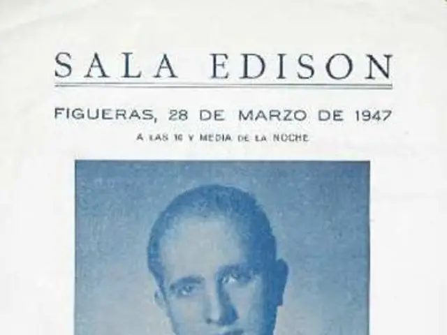 The image shows a paper with a picture of Jose Falgarona, a renowned pianist, and the words...