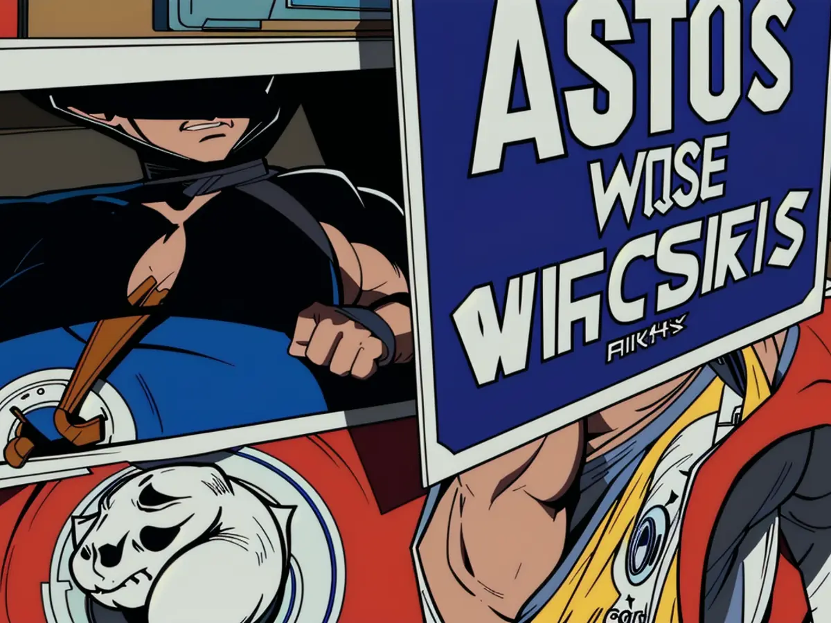 Astro Fence Promotion, Features Phone Number, Accompanied by a Whimsical Screaming Goat Knob on a Desk Astro Fence Advertisement, complete with contact details, and a quirky novelty goat button on a desk