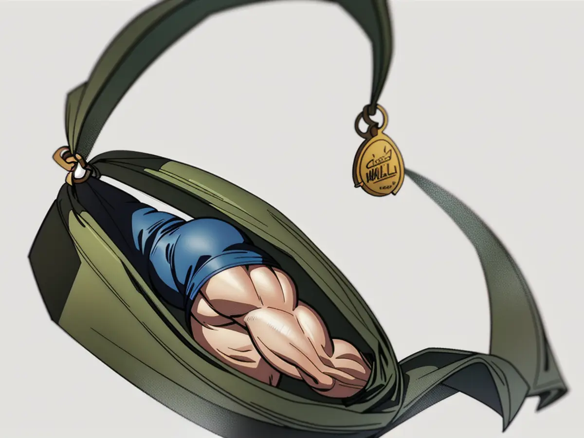 Olive Green Belt Bag Contents Exposed for Public Viewing Olive Green Belt Bag Unveiled, Contents Revealed Openly
