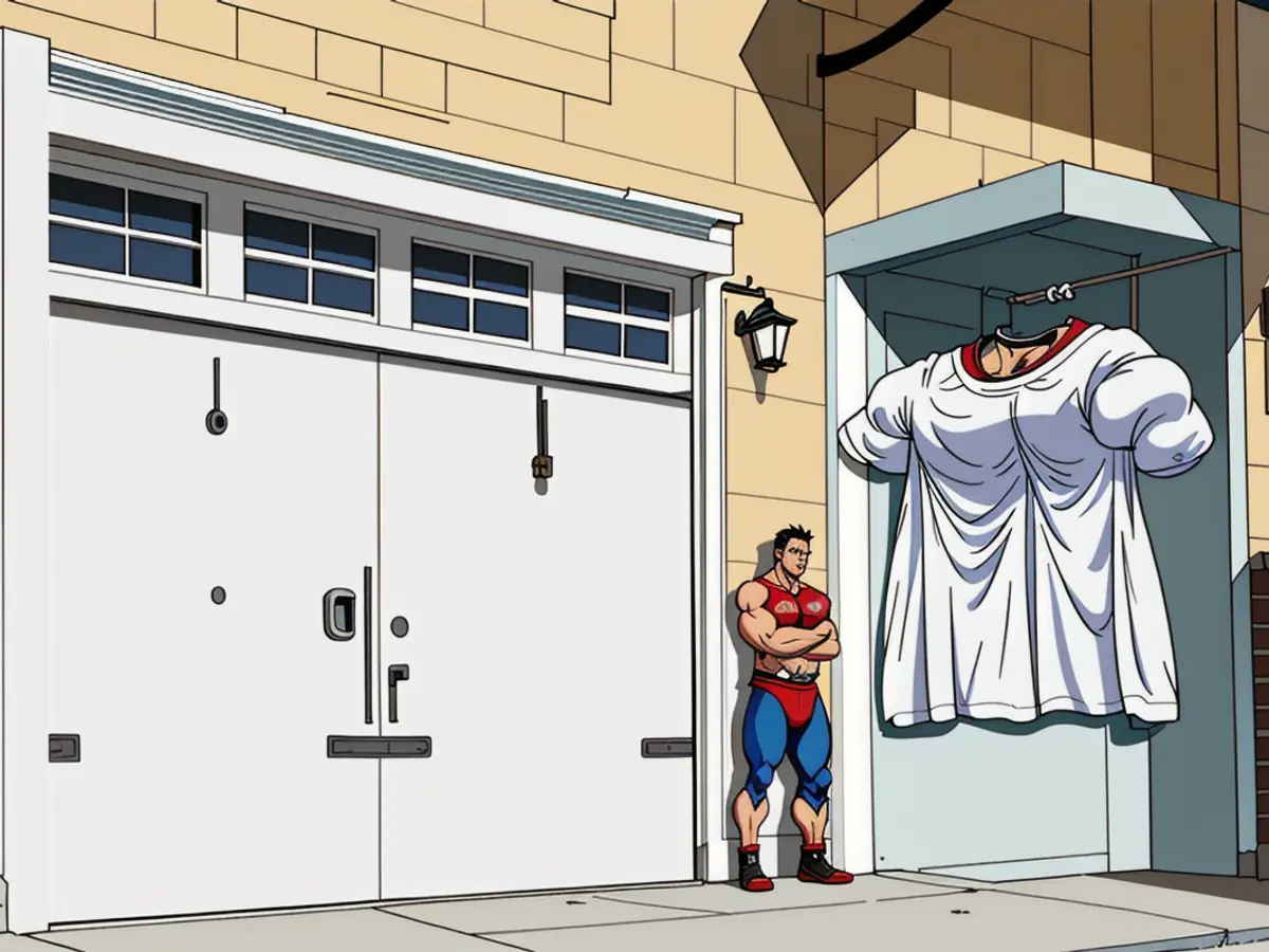 Magnetic-equipped garage doors in use Magnetic-equipped garage doors described in the report