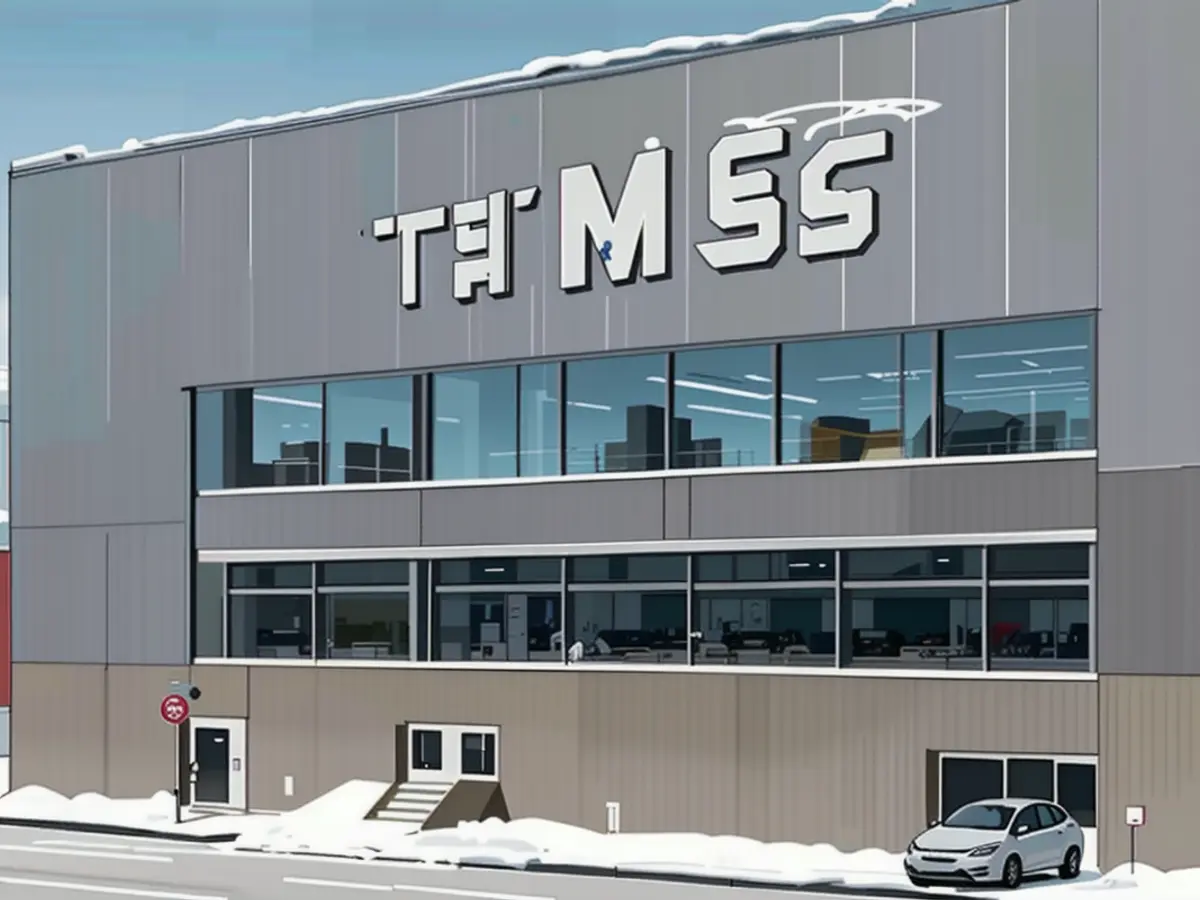 Tesla's Grünheide Production Facility Under Construction
