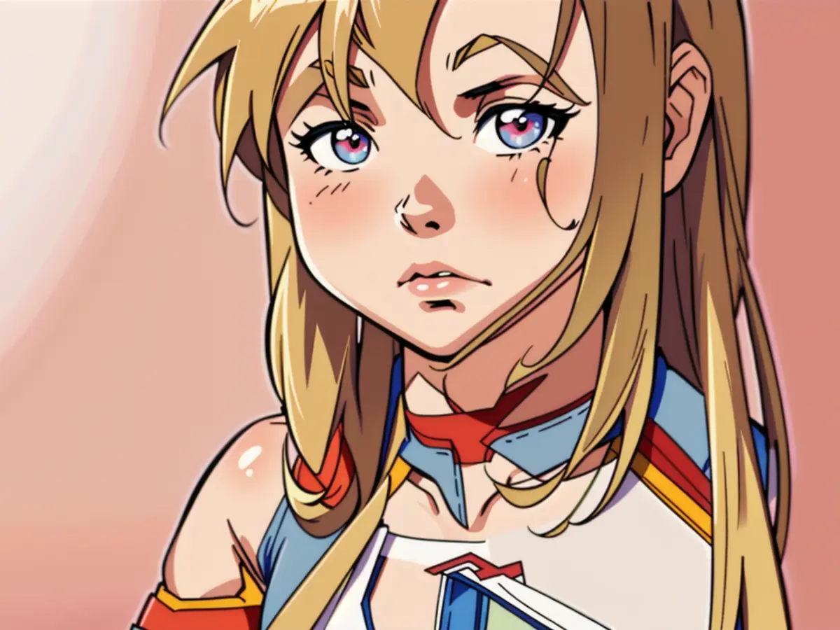 Artwork Depicting Asuna from Sword Art Online Artwork Inspired by Popular Sword Art Online Character, Asuna