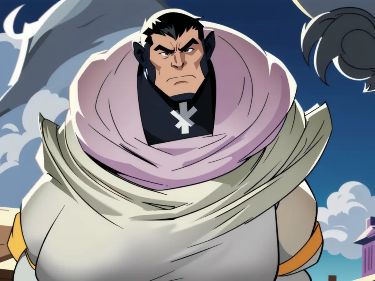Sticker modeled after No Face from Spirited Away with the phrase