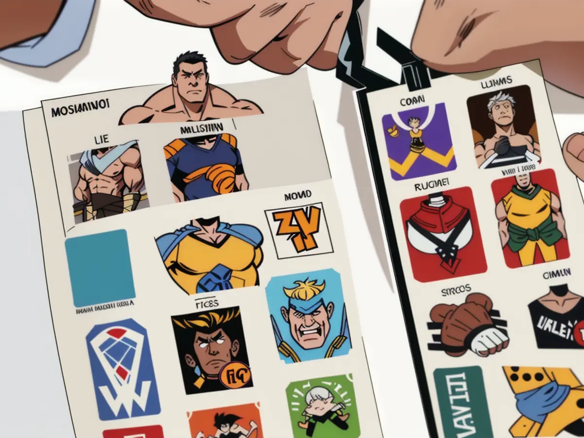 Sticker Sheetfeaturing Various Haikyuu-Inspired Food Themes Sticker sheet showcasing assorted Haikyuu-themed food designs