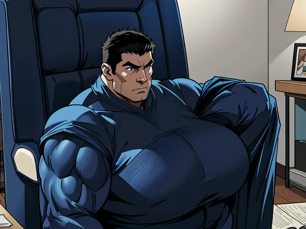 Comfortable blue recliner featuring a textured fabric, placed within a snug living room environment, complete with a magazine neatly tucked inside a pocket. Textured-fabric blue recliner situated in a comfy living area backdrop, showcasing a convenient side pocket for storing a magazine.