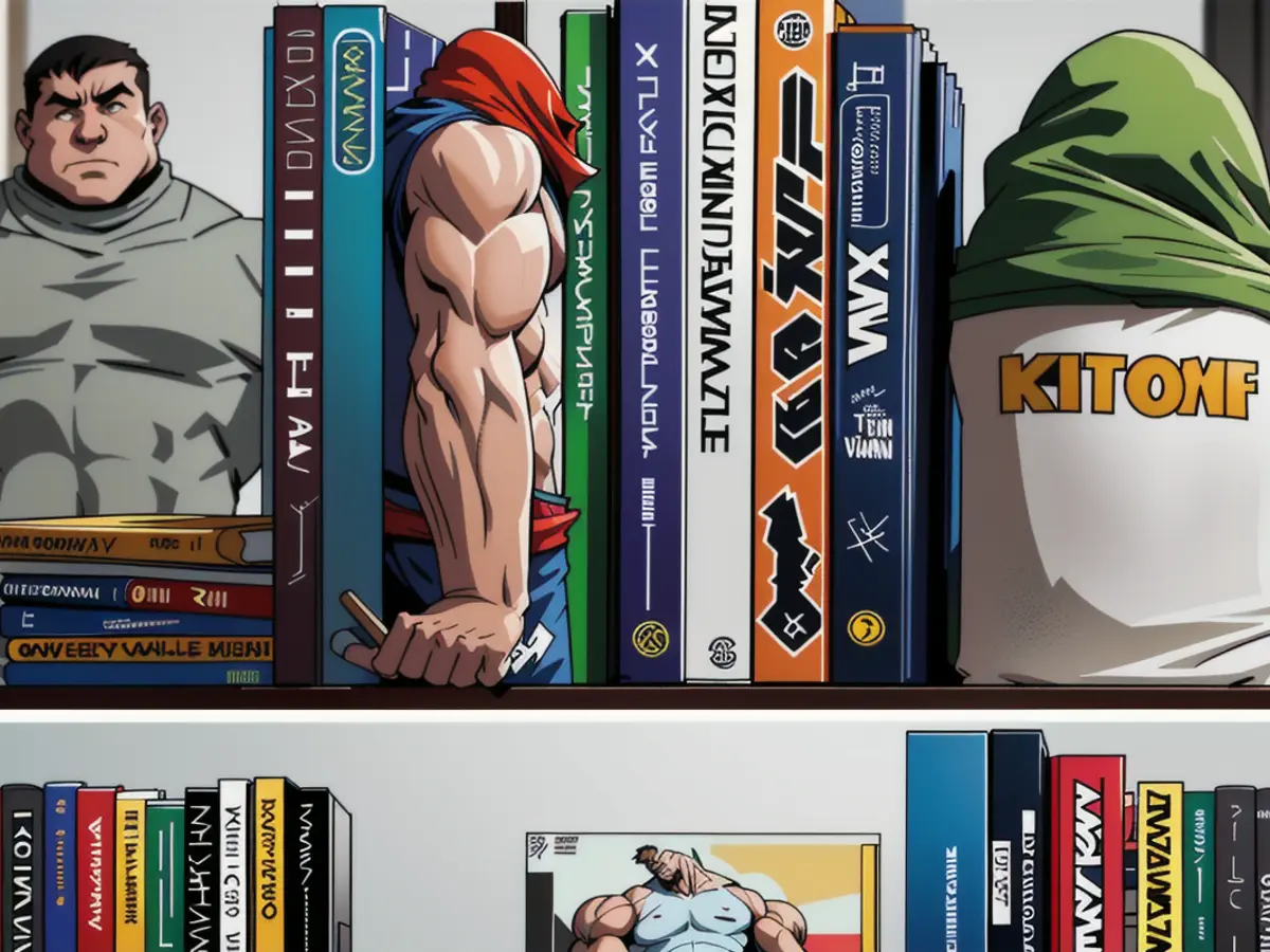 Images reveal a peculiar design: Front views present a book-like display, yet rear perspectives unveil an empty structure. Images revealing a deceptive design: Front view suggests a stack of books, yet the back is void.